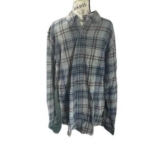 Weatherproof Men’s Flannel Button-Up Shirt – Cozy Casual Shirt